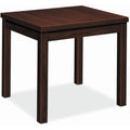 Hon H80193 End Table - 24 X 20 X 20 - Flat Edge - Finish: Mahogany