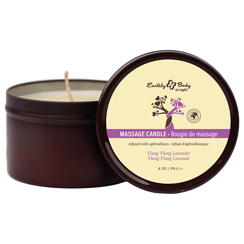 Earthly Body at Night Aphrodisiac Collection CandleYlang Ylang 6oz