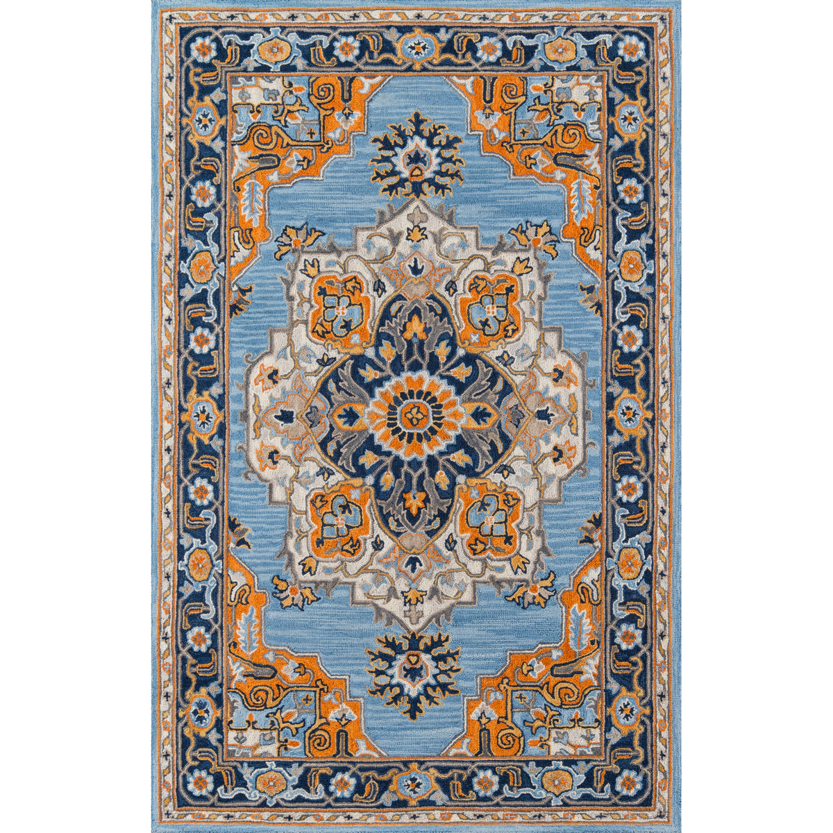 Momeni Ibiza Ibi1 Blue  6 X 9
