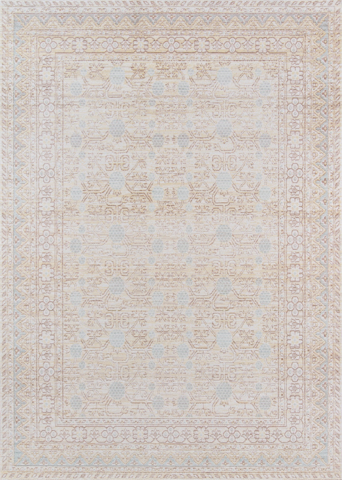 Momeni Isabella Isa3 Blue  93 Inch  X 1110 Inch