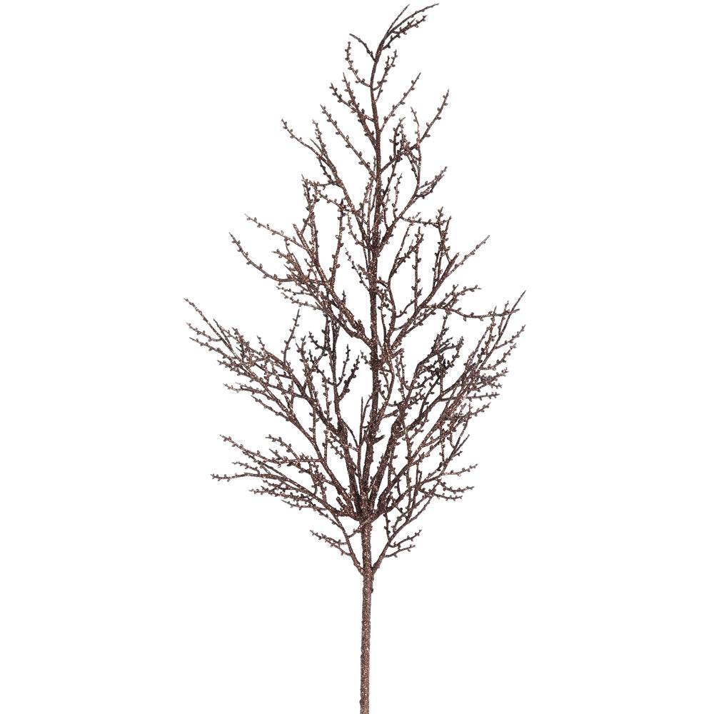 Vickerman 28 Inch  Pewter Glitter Wild Huck Spray 6/Bag  L162427