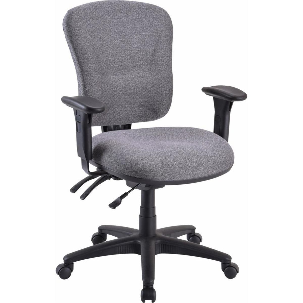 Lorell Accord Mid-Back Task Chair, Gray