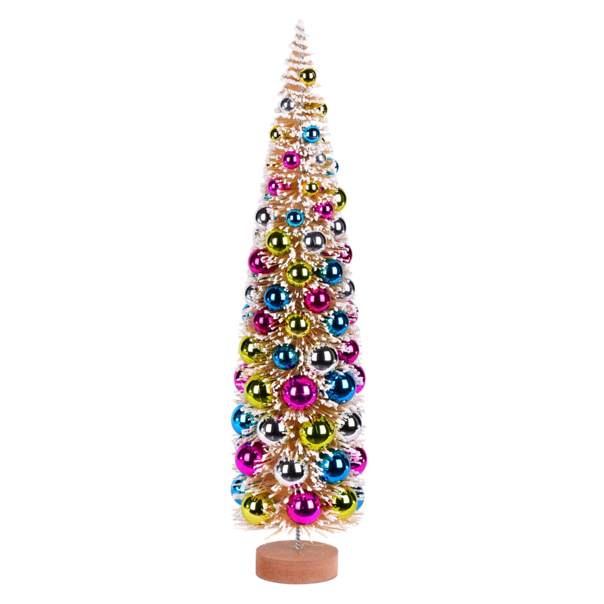 24 Inch  Frosted Gold Tree Multi Balls
