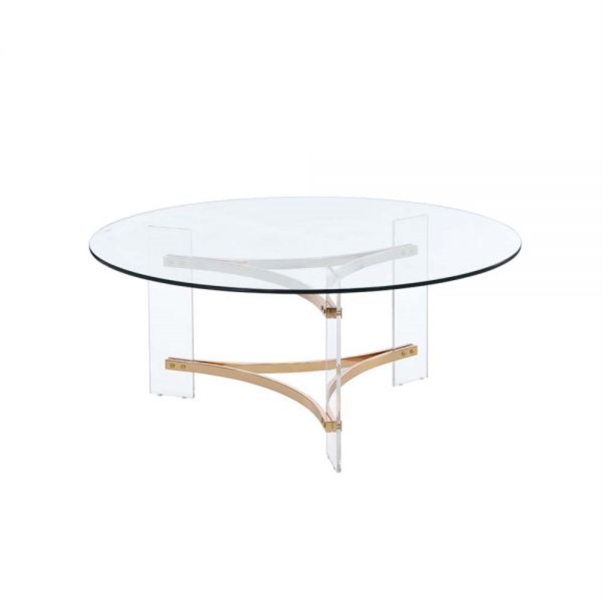Lv01083 Coffee Table  , Gold Finish   Sosi ( 1Pc/1Ctn )