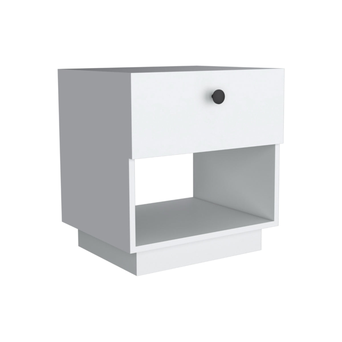 Paris 1 Drawer Nightstand Bedroomwhite
