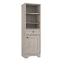 St. Cloud Linen Cabinet  Bathroom Light Gray
