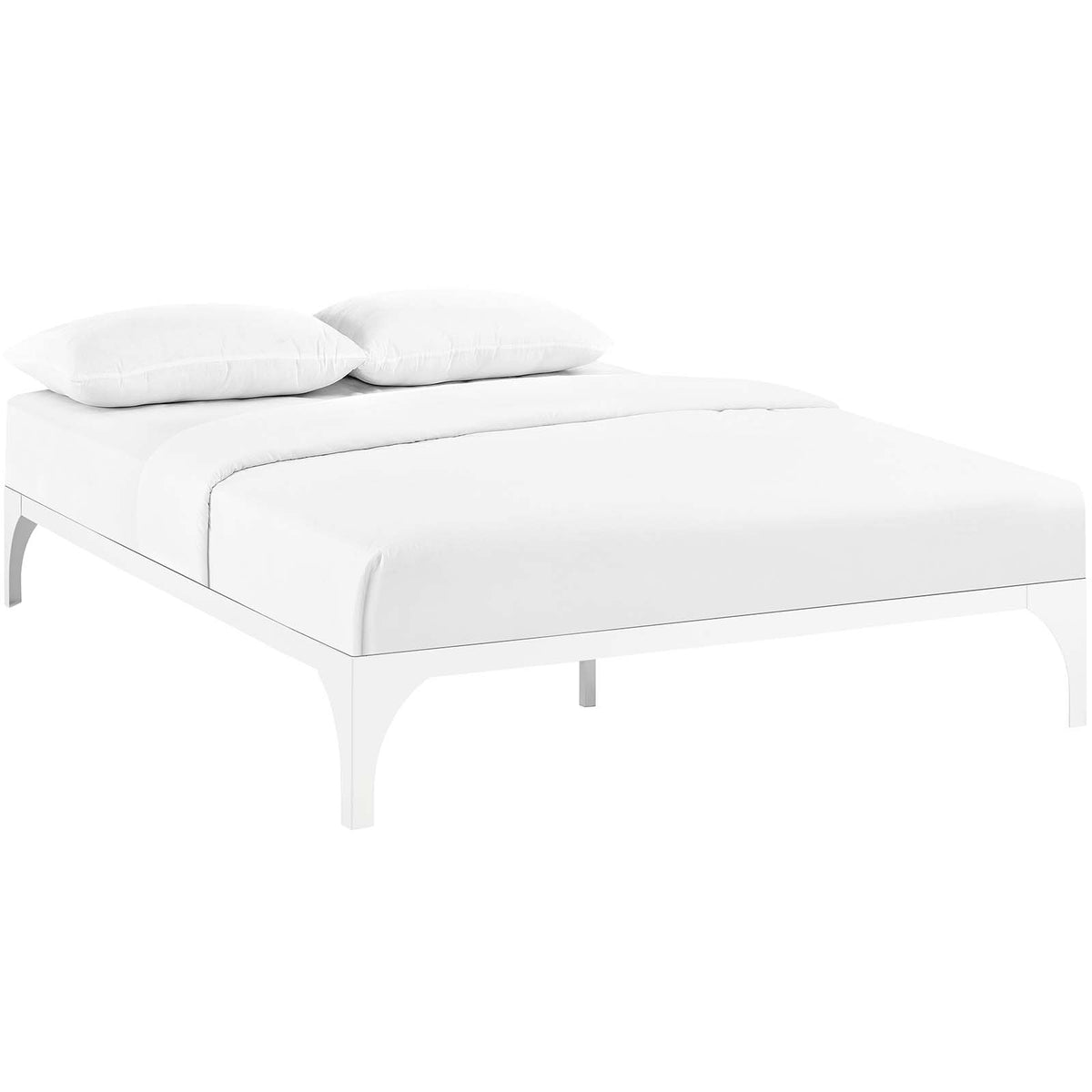 Ollie Full Bed Frame  White