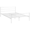 Alina Queen Platform Bed Frame  White
