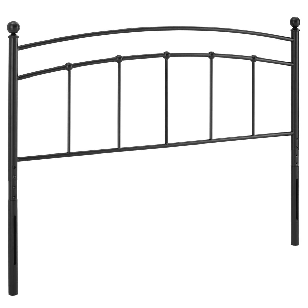 Abigail Metal Twin Headboard  Modern Farmhouse Style, Adjustable Height, Durable Iron Construction  Enhance Bedroom Aesthetics