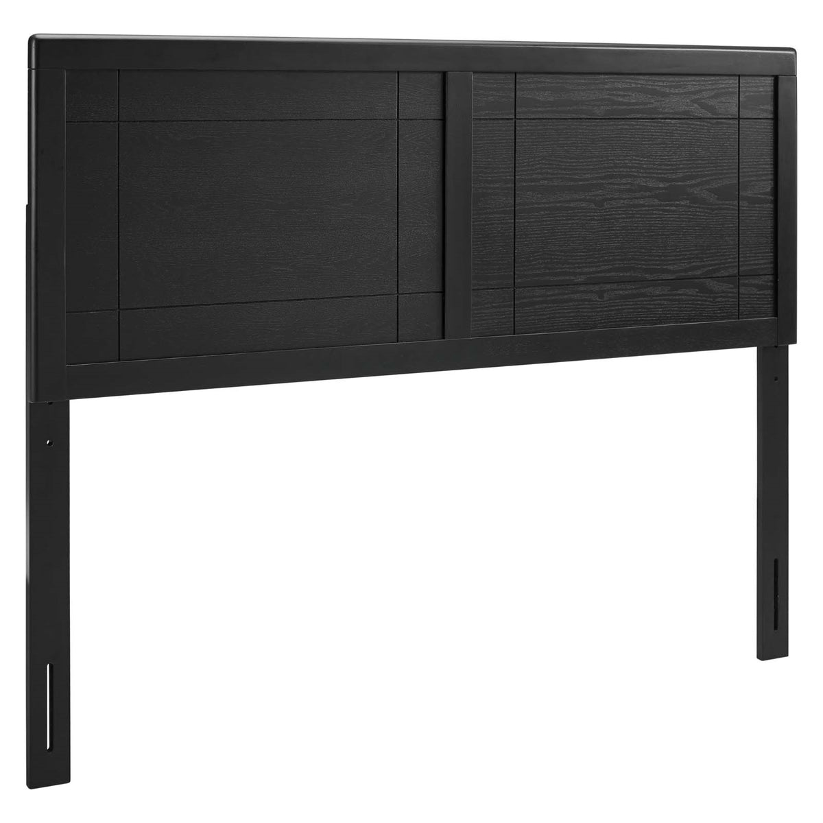 Archie Wood King Headboard  Retro Charm, Natural Aesthetics, Timeless Appeal  Compatible With Billie And Margo Bed Frames  Du
