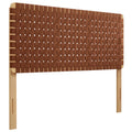 Sparta Weave Queen Vegan Leather Headboard