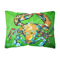 'Caroline'S Treasures Mw1154Pw1216 Wide Load Crab Canvas Fabric Decorative Pillow, Large, Multicolor'