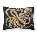'Caroline'S Treasures Eye On You Octopus Fabric Standard Pillowcases, Multicolor'