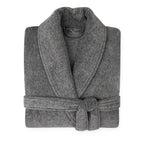 Bamboo Cotton Bath Robe - Viscose from Bamboo + Cotton - Charcoal