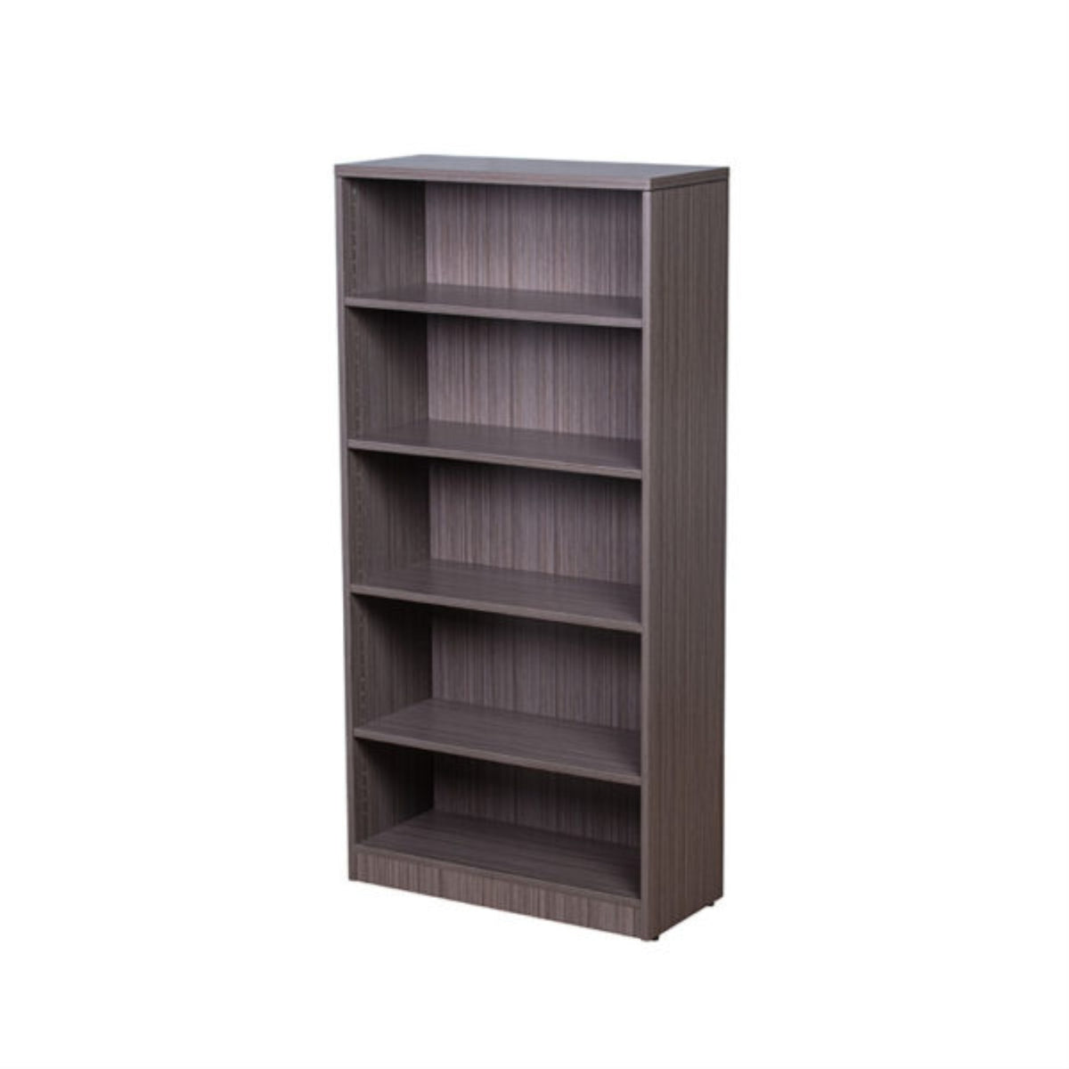 Boss Bookcase, 31W X14D X 65.5H Driftwood