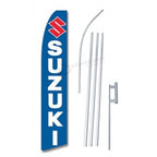 Suzuki 12-Foot Swooper Feather Flag
