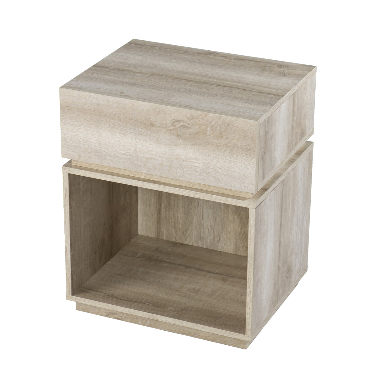 Mortayne Side Table With Charging Station