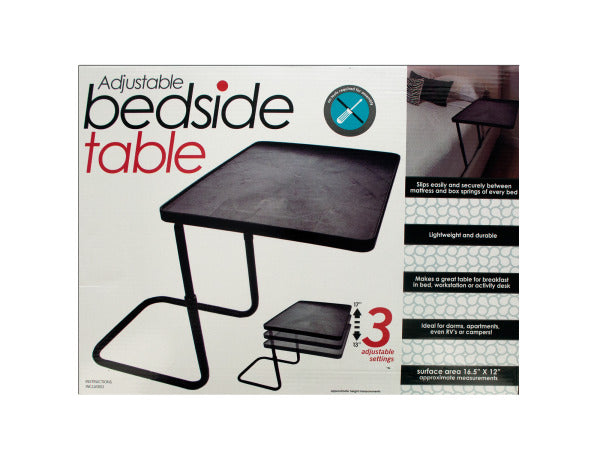 Multi-Purpose Adjustable Bedside Table