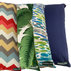 24" Sunbrella® Outdoor Throw Pillow – Durable Comfort with Designer Style