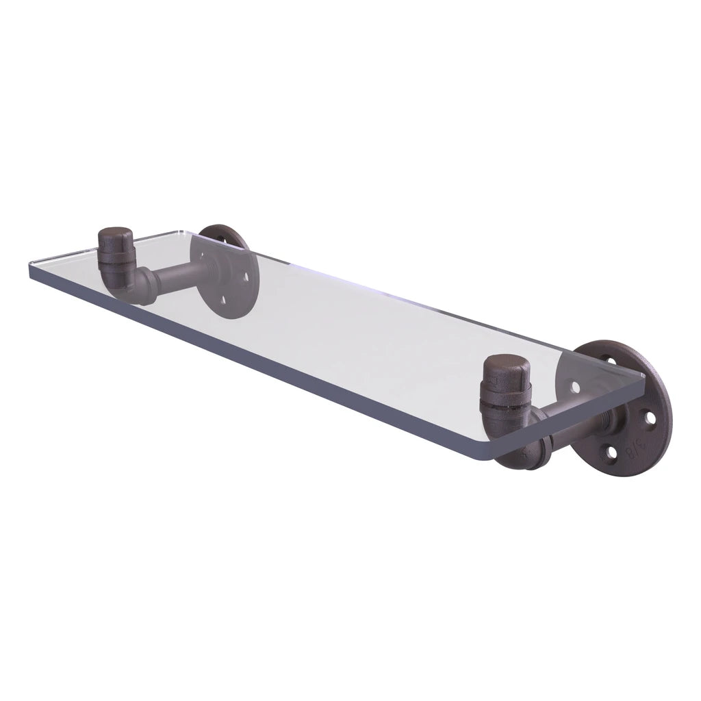 Pipeline Collection 16 Inch Glass Shelf  P40016Gsorb