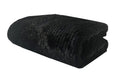 Plutus Black Mink Faux Fur Luxury Throw Throw 36W X 60L