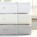 Luxury Microfiber Pillowcase Set Queen , Dove Gray