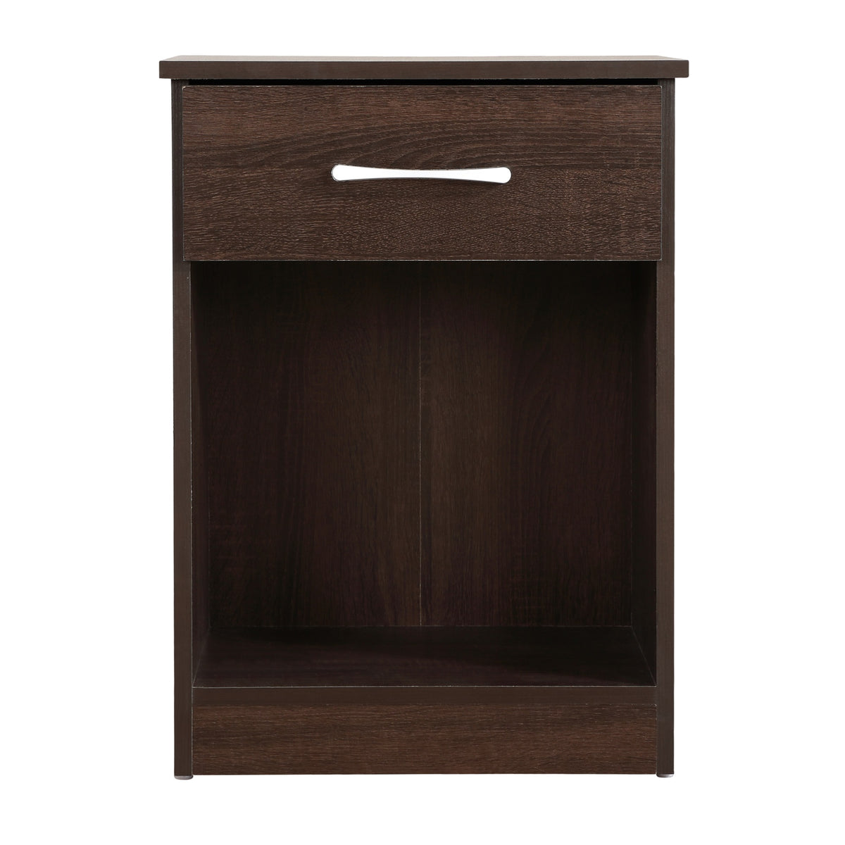 Lindsey 1Drawer Wenge Nightstand (24 In. H X 16 In. W X 18 In. D)