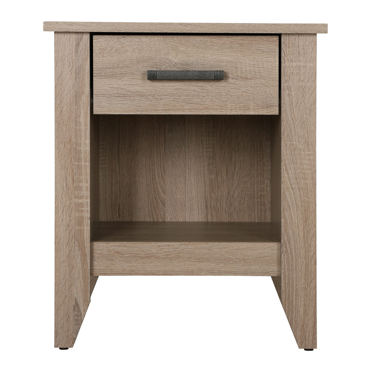 Lennox 1Drawer Sandalwood Nightstand (24 In. H X 18 In. W X 21 In. D)