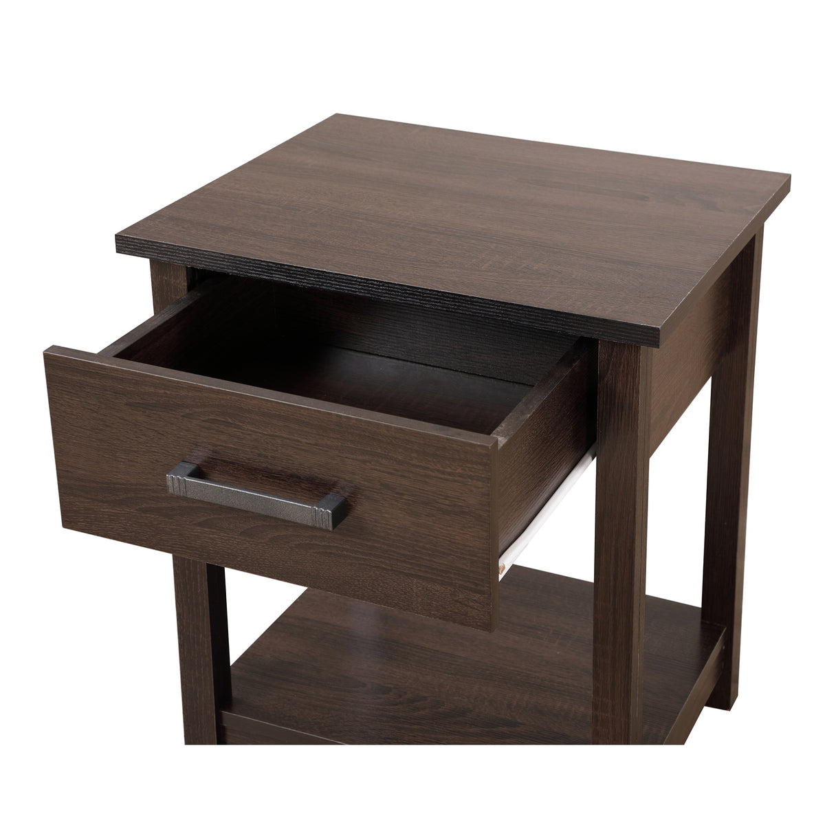 Salem 1Drawer Wenge Nightstand (24 In. H X 19 In. W X 20 In. D)