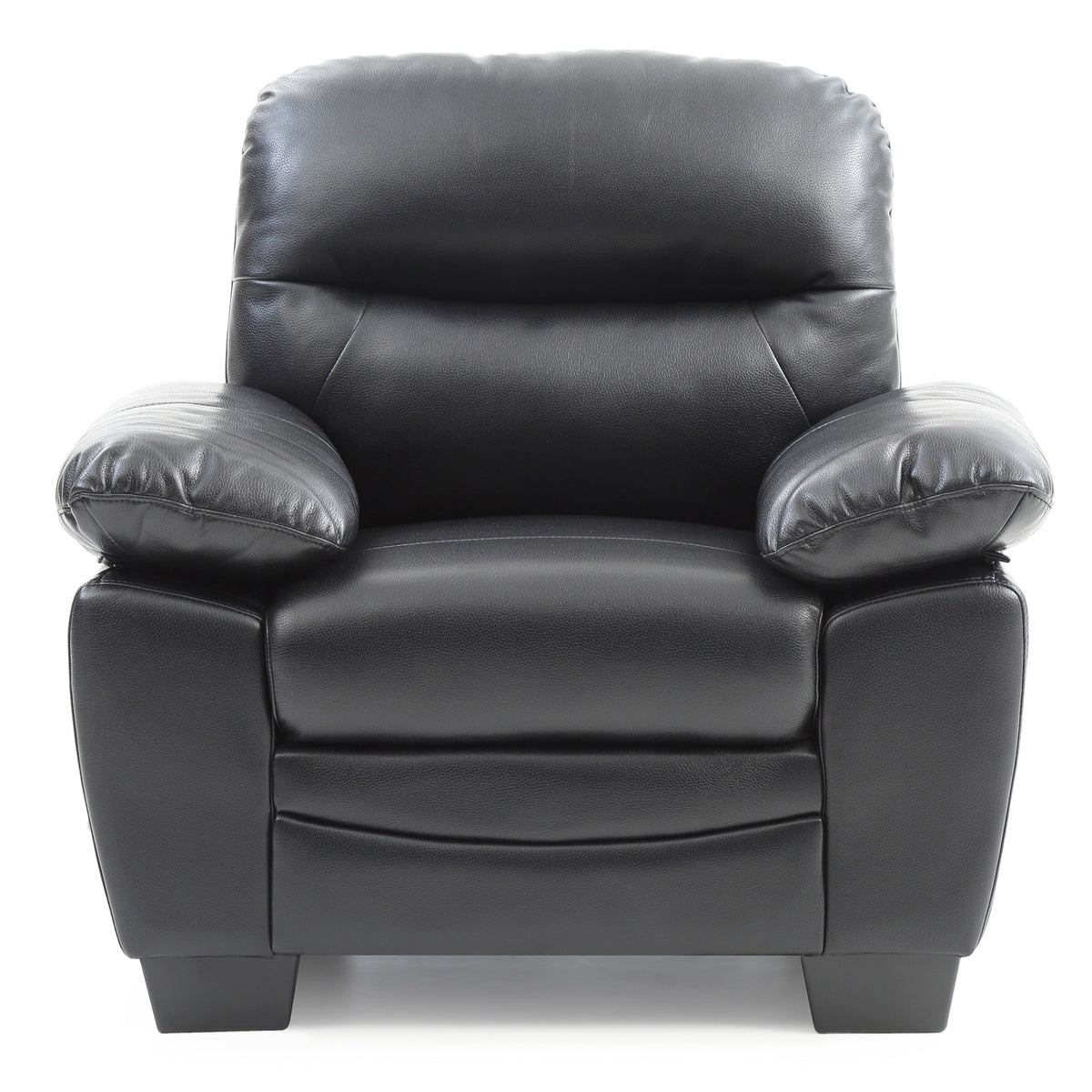 Marta Black Upholstered Accent Chair