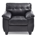 Gallant Black Upholstered Accent Chair