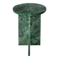 GRACE ACCENT TABLE GREEN MARBLE