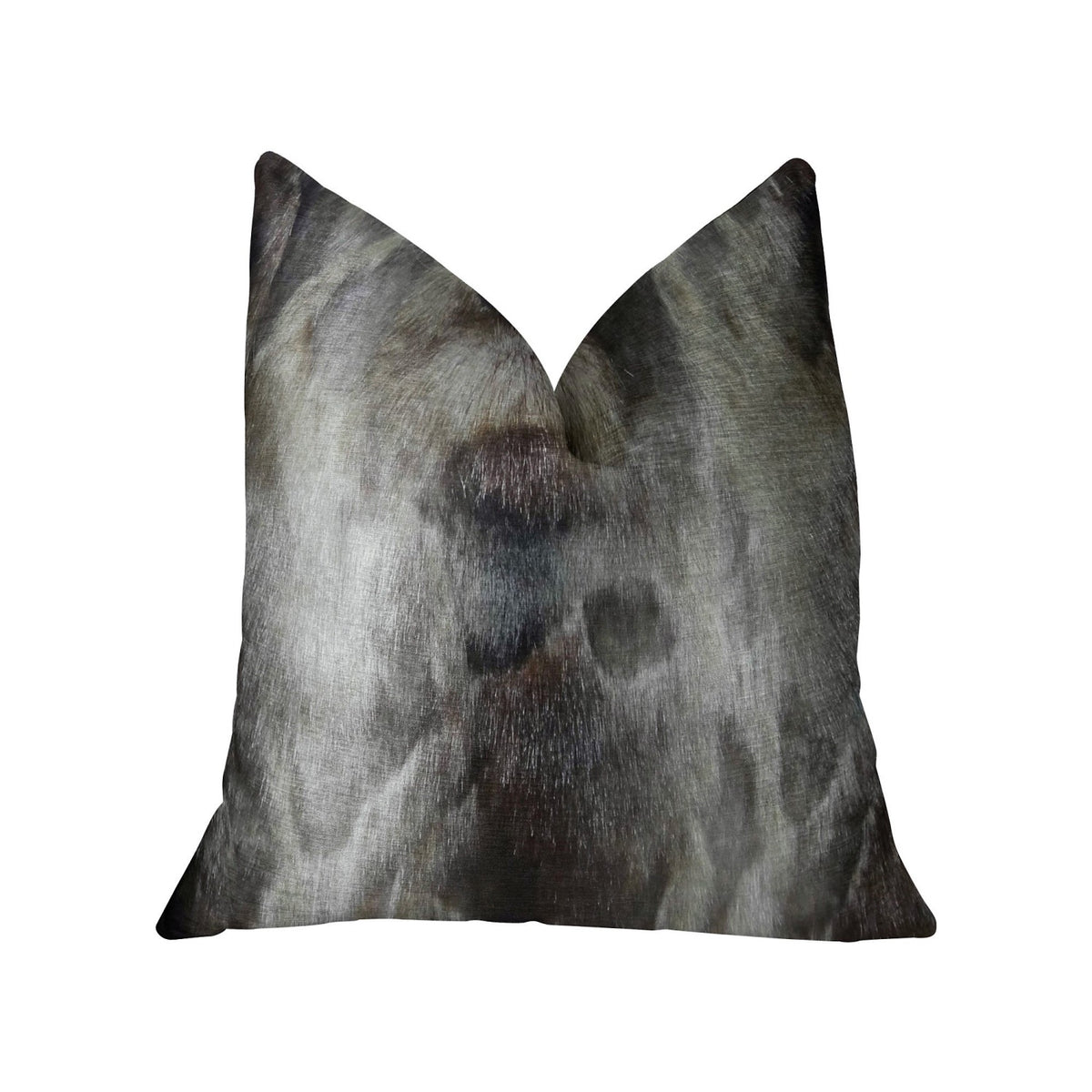 Plutus Brand Ash Handmade Throw Pillow, (20' X 26' Standard)