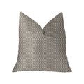 Plutus Jazzy Straw Multicolor Luxury Throw Pillow - Double Sided  12' X 20'