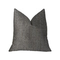 Plutus Melbourne Beige And Black Luxury Throw Pillow - Double Sided  20' X 36' King