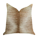 Plutus Pokaline Chevron Luxury Throw Pillow - Double Sided  22' X 22'