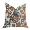 Plutus Floweret Luxury Throw Pillow - Double Sided  20' X 26' Standard