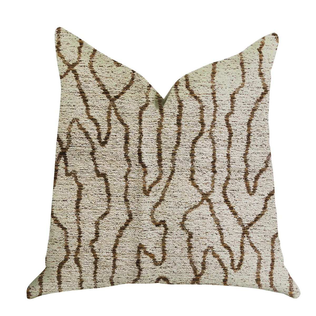 Plutus Buttercup Harlow Luxury Throw Pillow - Double Sided  20' X 36' King