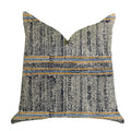 Plutus Promenade Way Textured Luxury Throw Pillow  - Double Sided  26' X 26'