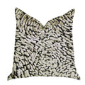 Plutus Mulberry Lasso Green Tones Luxury Throw Pillow - Double Sided  20' X 20'