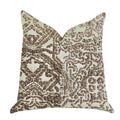 Plutus Dusky Cosmo Textured Luxury Throw Pillow - Double Sided  20' X 36' King
