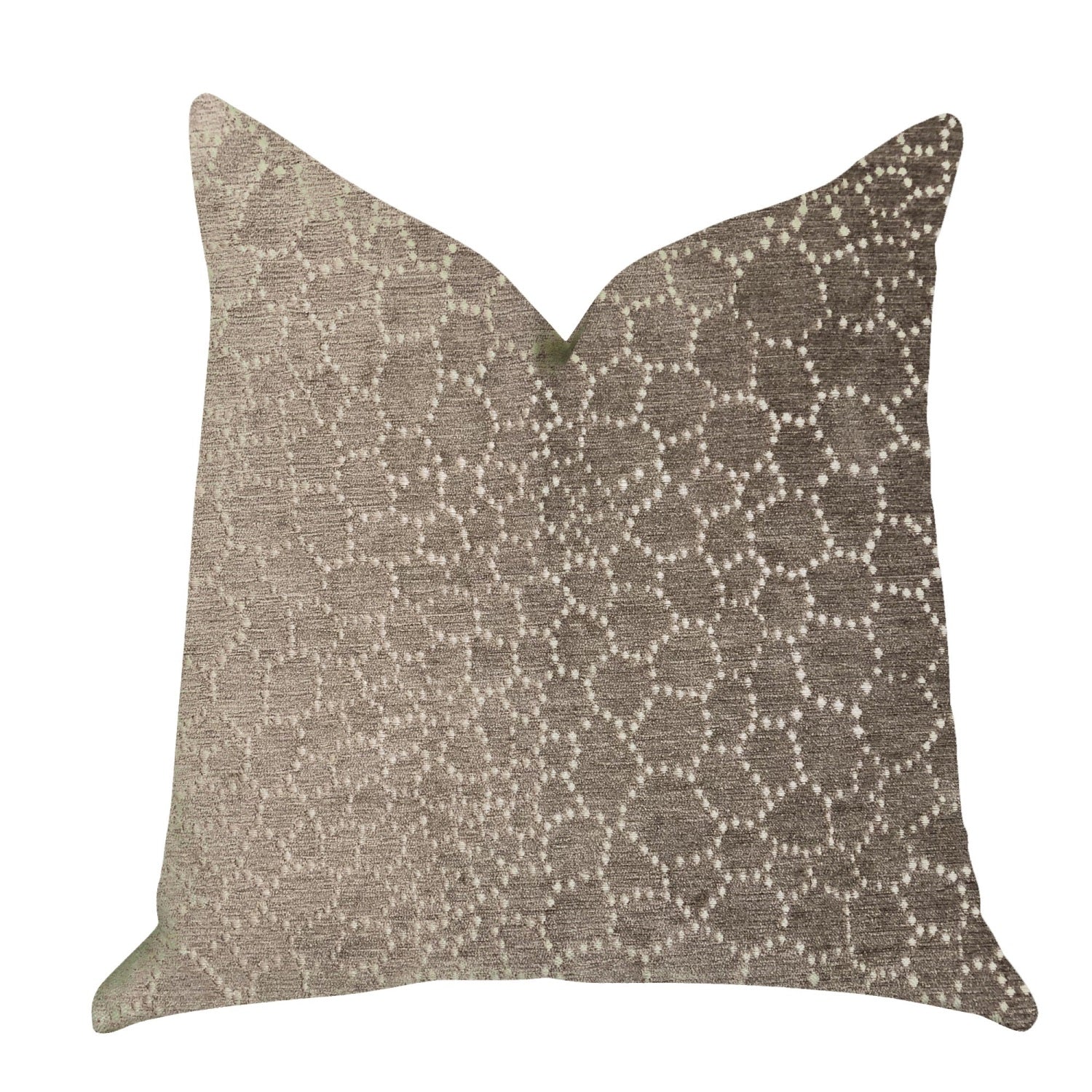 Plutus Bubbly Gal Luxury Throw Pillow In Beige Tones - Double Sided  12' X 25'