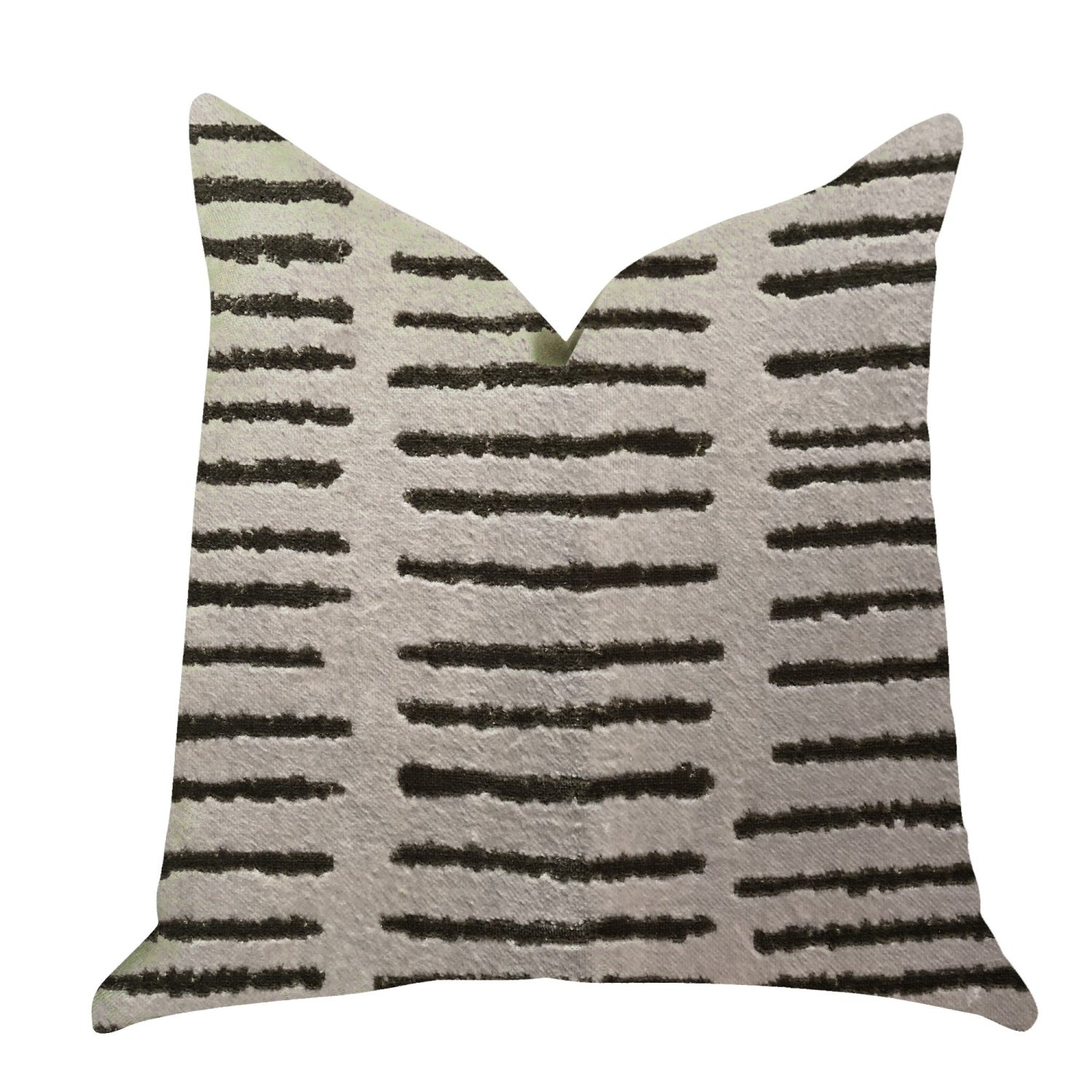 Plutus Poetry Lounge  Luxury Throw Pillow In  - Double Sided  20' X 30' Queen