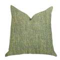 Plutus Mango Bliss Luxury Throw Pillow In Green And Yellow Tones - Double Sided  20' X 30' Queen