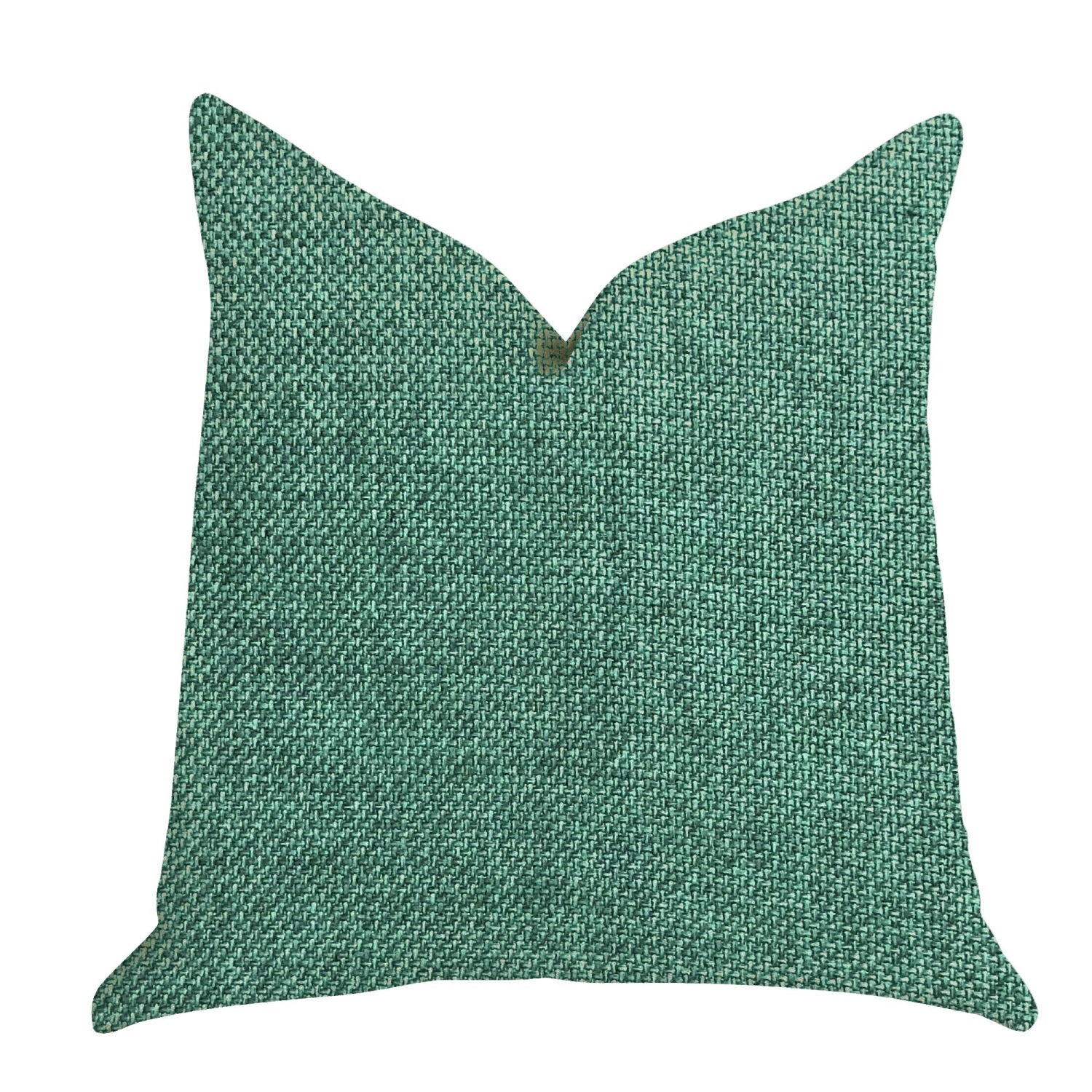 Plutus Grass Seed Luxury Throw Pillow In Green  - Double Sided  20' X 26' Standard