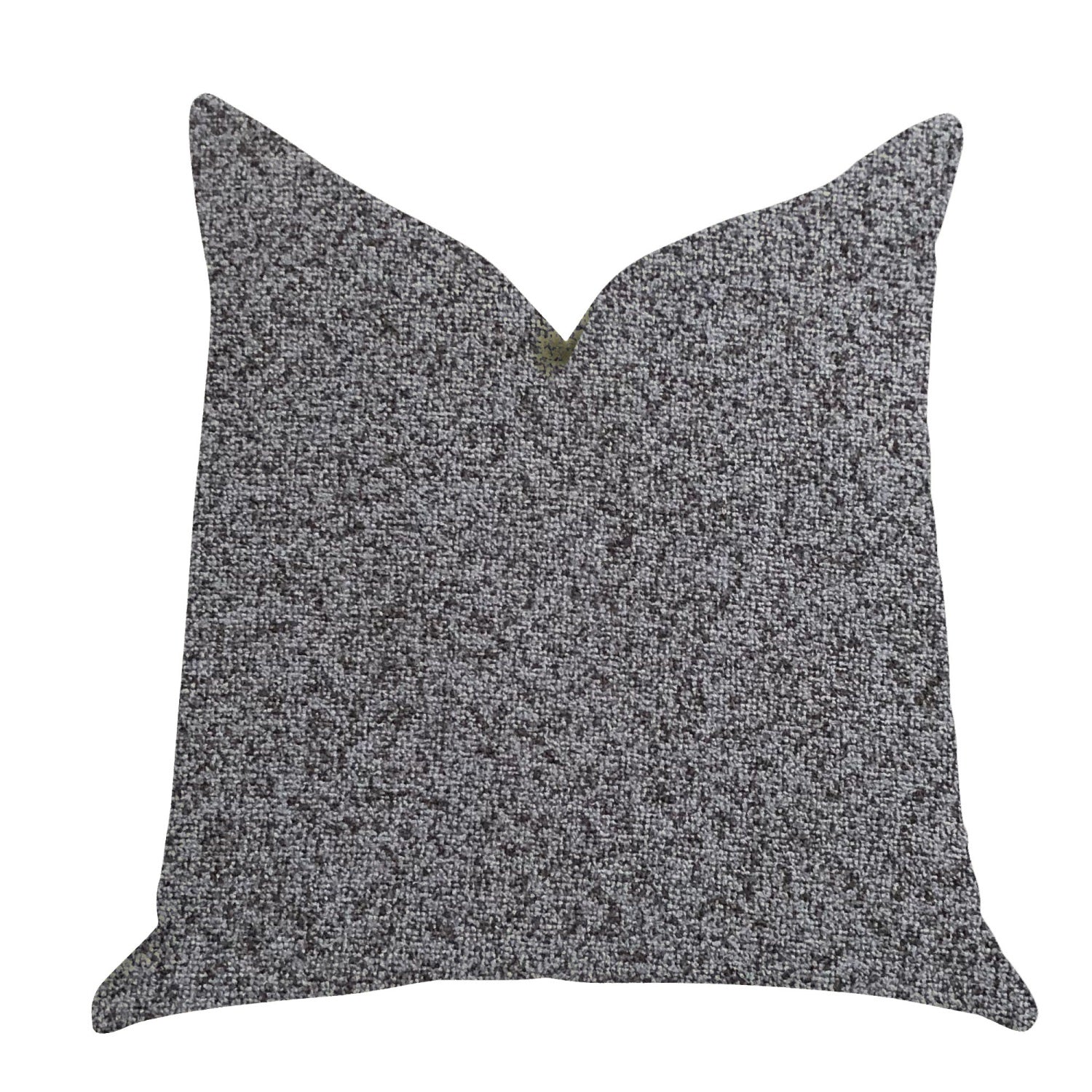 Plutus Gray Dove Luxury Throw Pillow In Gray Tones - Double Sided  20' X 26' Standard