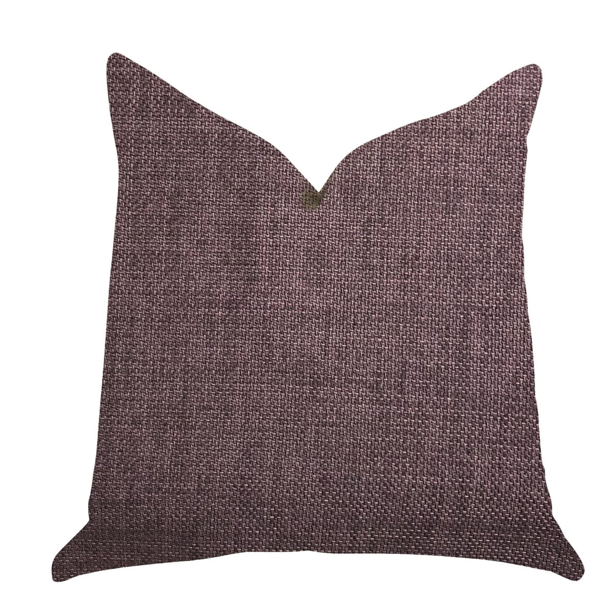 Plutus Grape Seed Luxury Throw Pillow In Purple Tones - Double Sided  12' X 25'