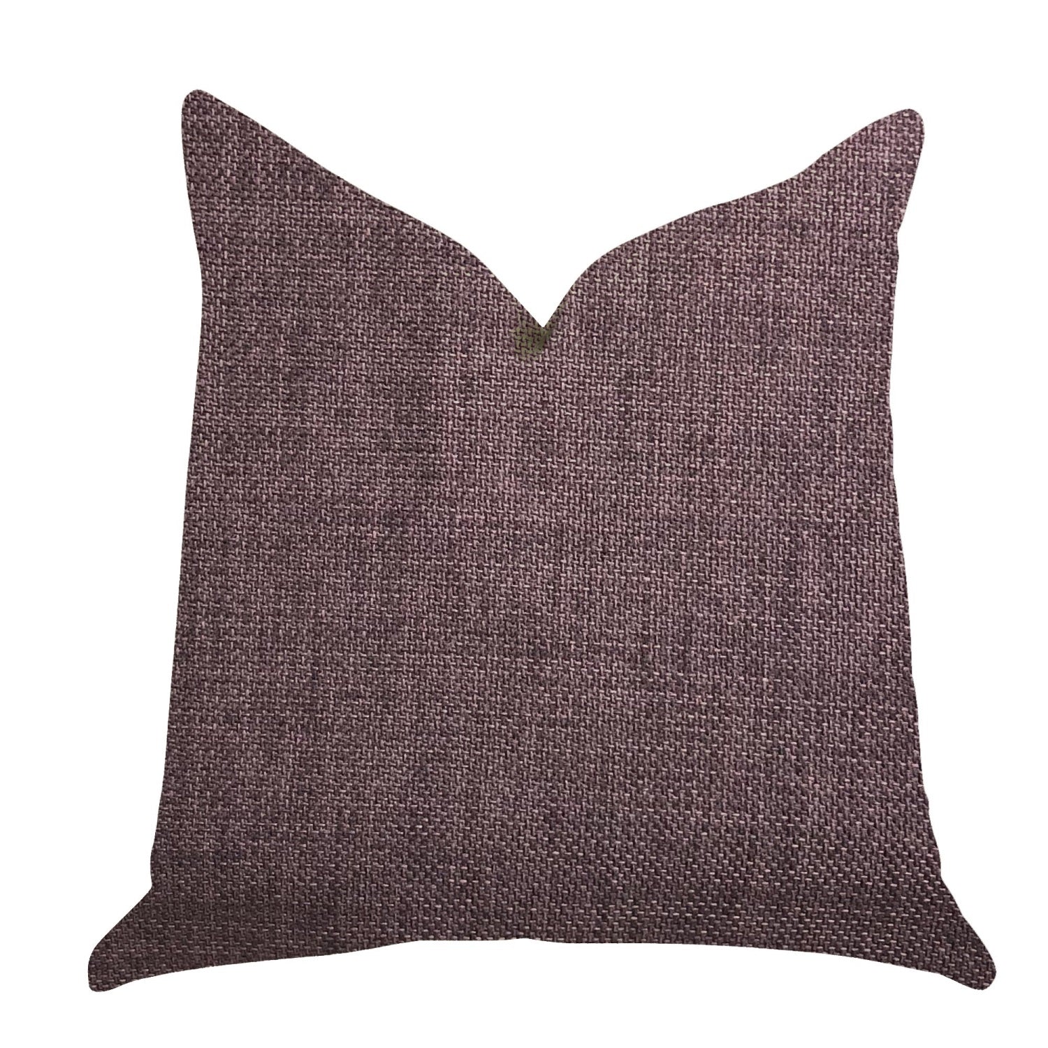 Plutus Grape Seed Luxury Throw Pillow In Purple Tones - Double Sided  20' X 30' Queen