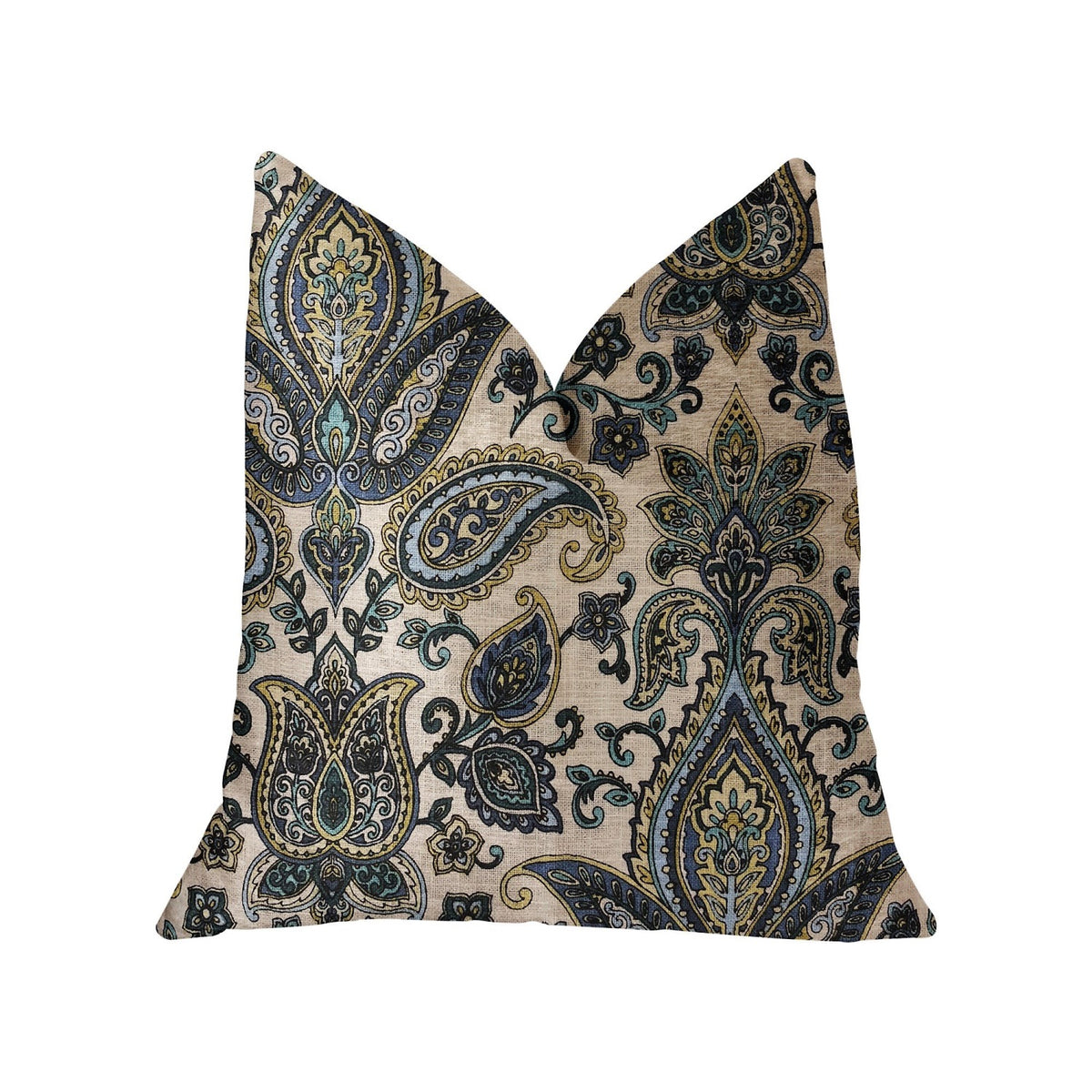 Plutus Tulip Safari Multicolor Luxury Throw Pillow - Double Sided  12' X 20'