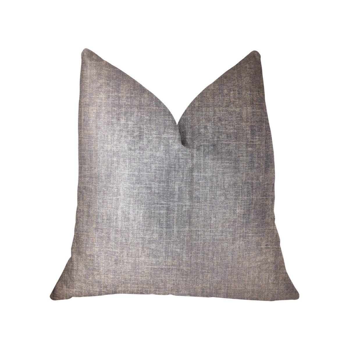 Plutus Radiance Blue Luxury Throw Pillow - Double Sided  20' X 26' Standard